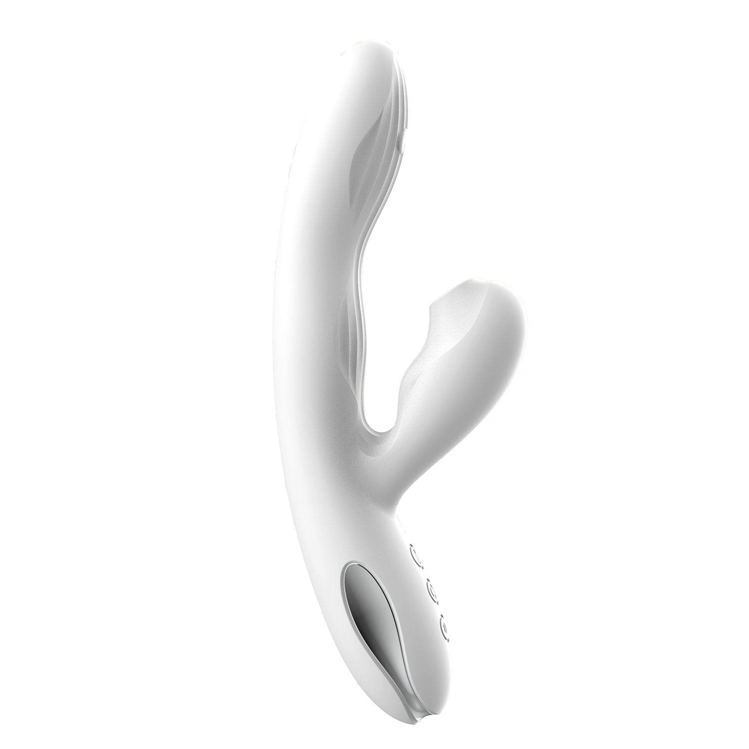 Вибратор BeYourLover Eria с вакуумной стимуляцией, функцией tapping и нагревом (арт. S106B)