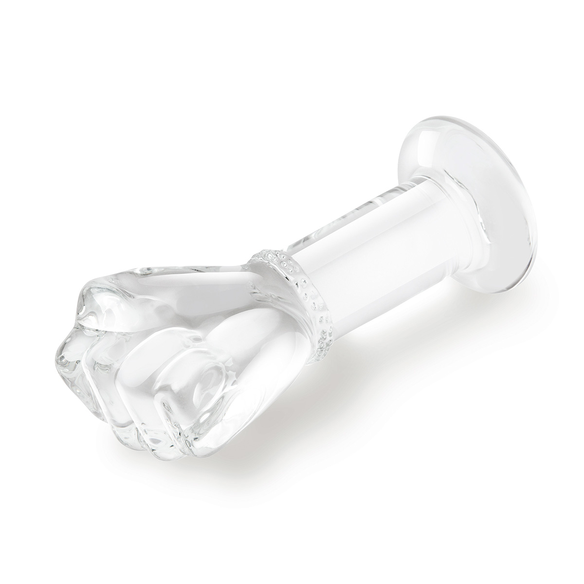 Анальный фистинг-плаг из стекла 5 in Glass Fist Butt Plug