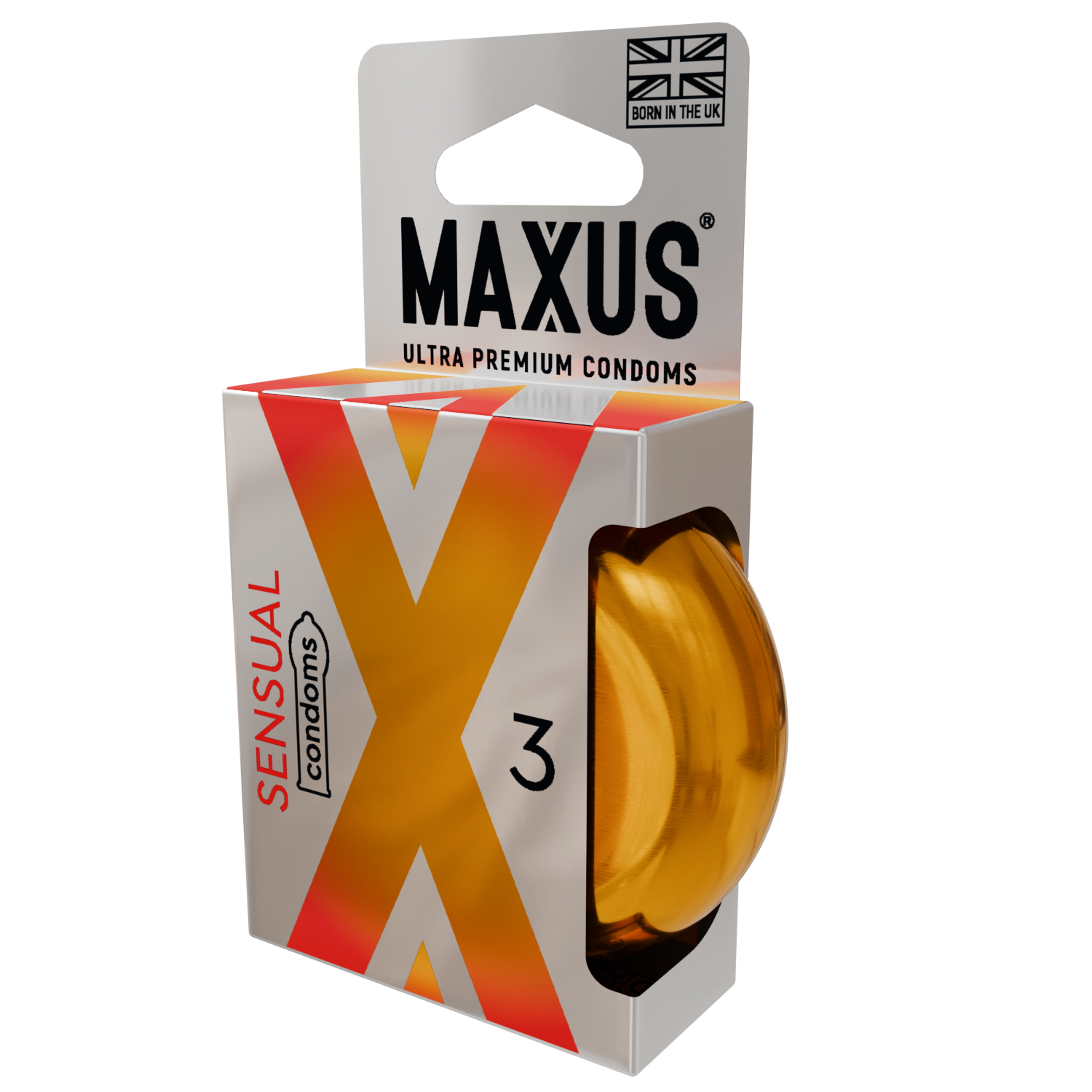 Презервативы MAXUS Sensual №3, анатомические, 3 шт