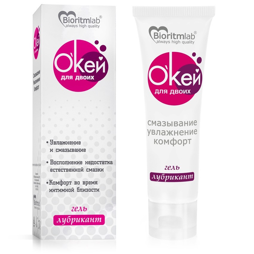 Гель-лубрикант «О'Кей для двоих», 100 г (арт. 20003)