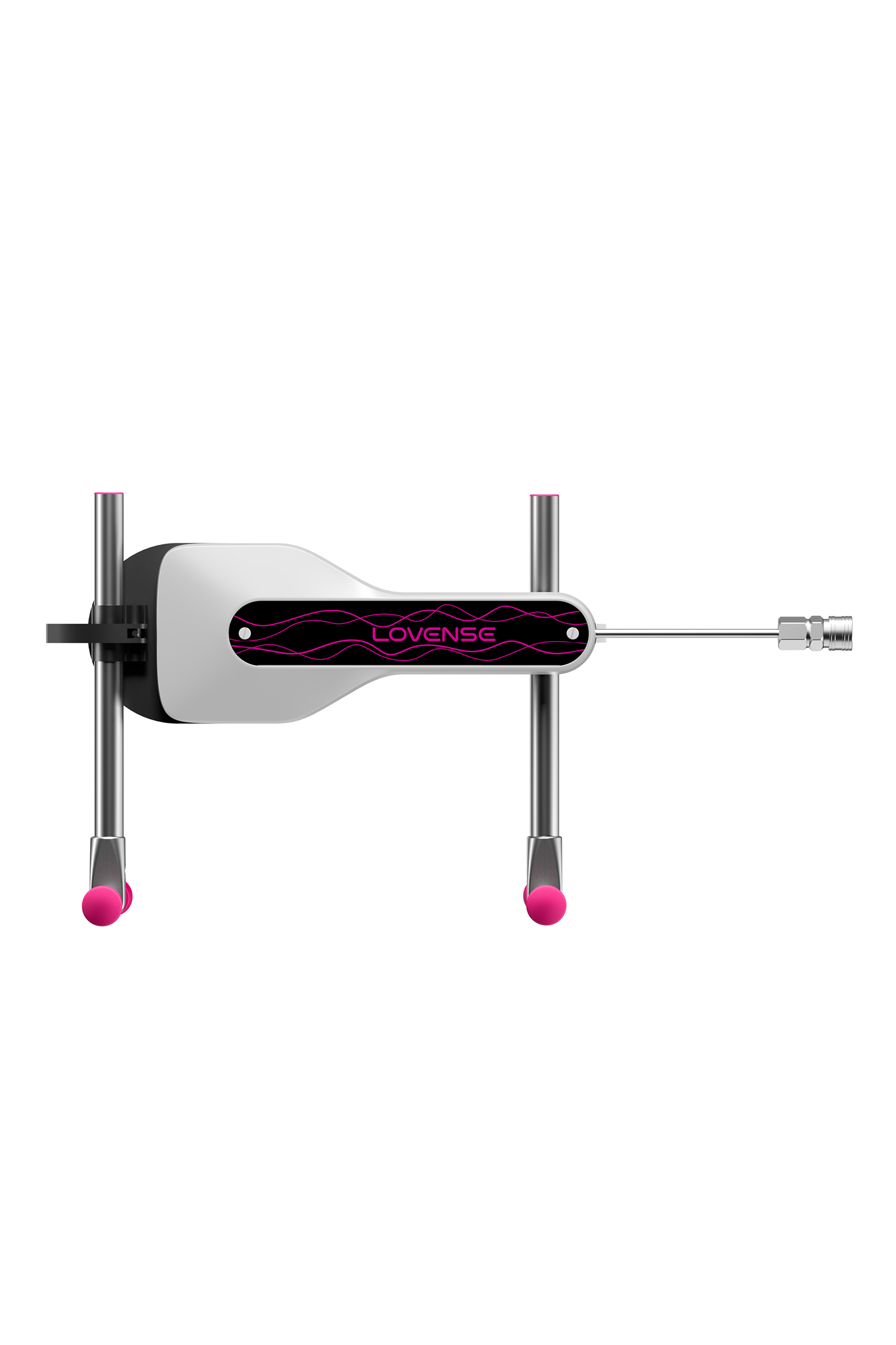 Секс-машина SM Mini Lovense, металл, белый, 31.6 см