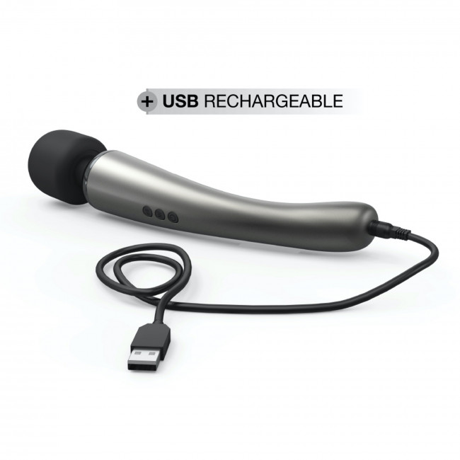 Вибратор MEGAWAND CHROME SILVER Dorcel (арт. 6072646D)