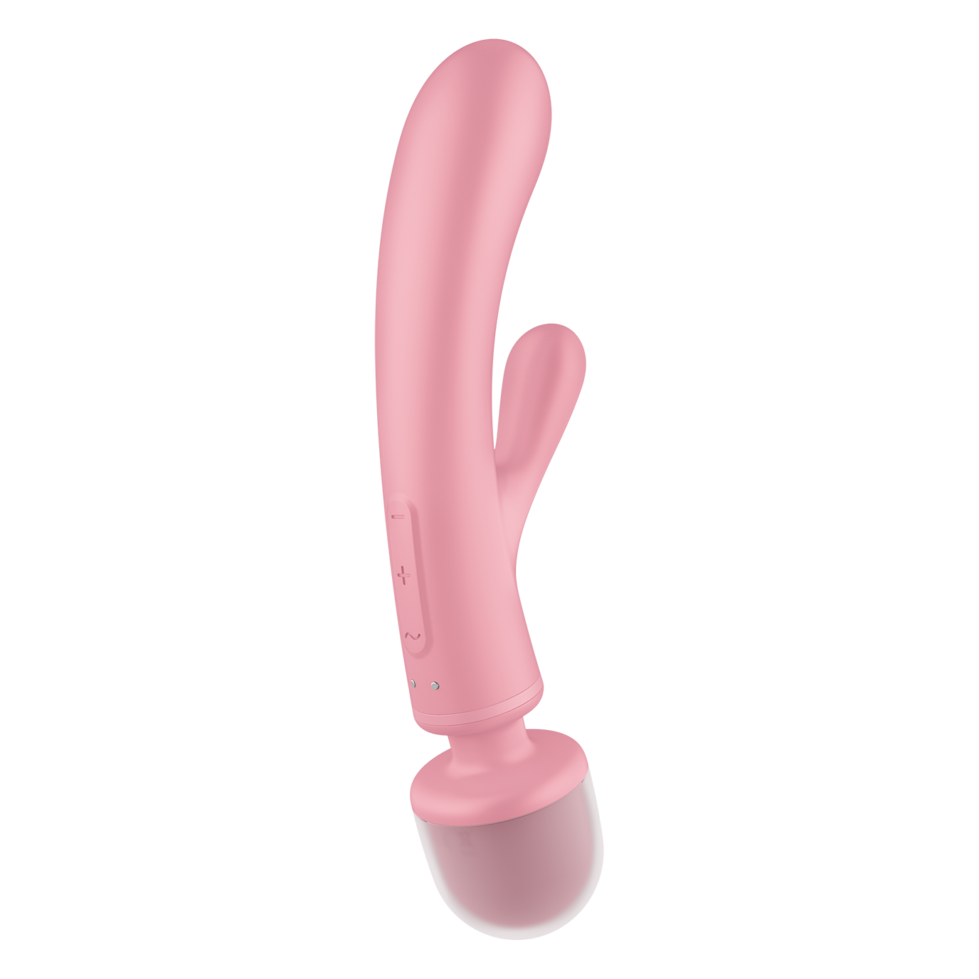 Вибратор-ванд 2 в 1 Satisfyer Triple Lover, розовый, 23,7 см (арт. 4018218)