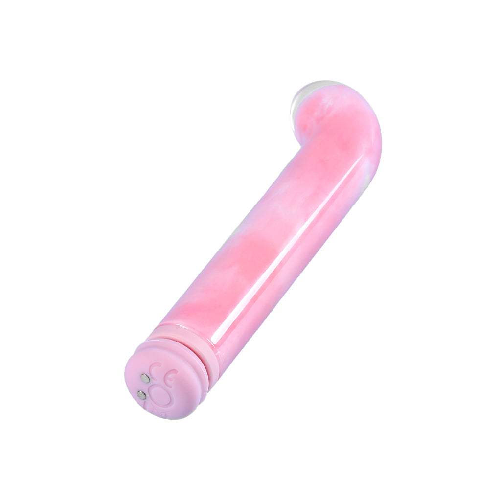 Компактный вибратор из стекла BeYourLover Magic Cane, розовый (арт. VT500A-P)