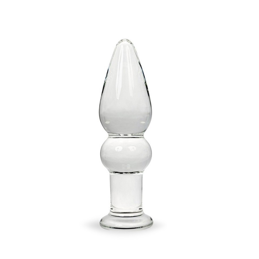 АНАЛЬНЫЙ ПЛАГ ИЗ СТЕКЛА EGZO , L 107 мм, D 34 мм, вес 134 г арт. EAP-G