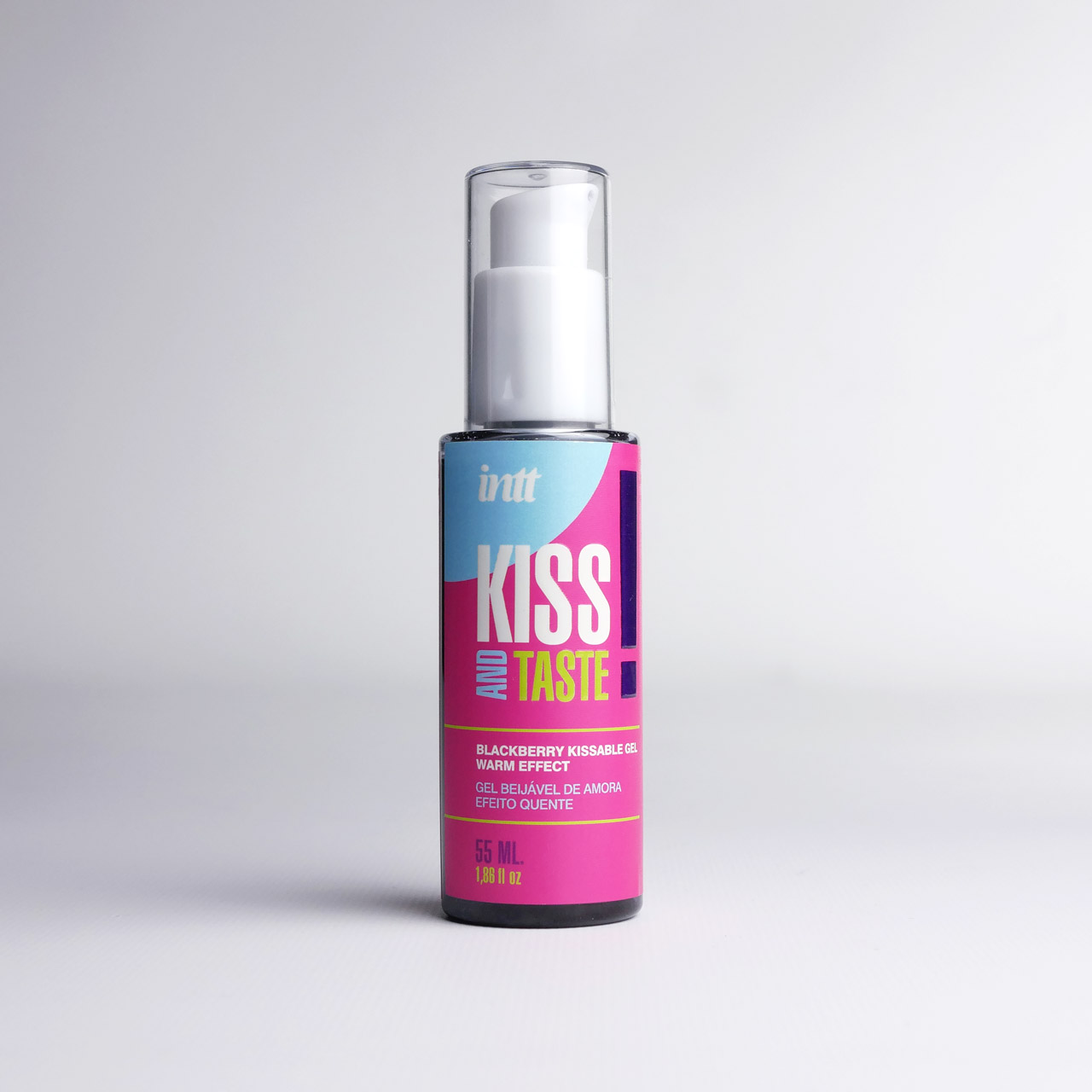 Массажный гель для тела с разогревающим эффектом, INTT KISS AND TASTE, 55 мл