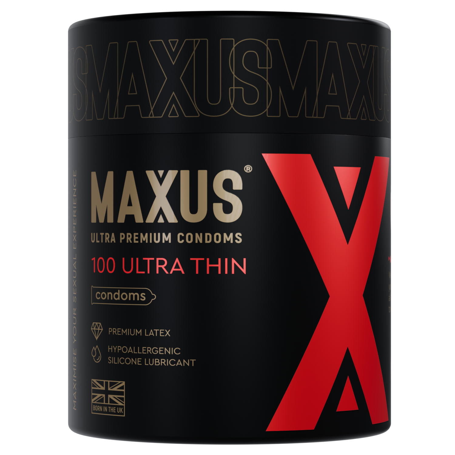 Презервативы MAXUS Ultra Thin с кейсом, ультратонкие X-Edition, 100 шт