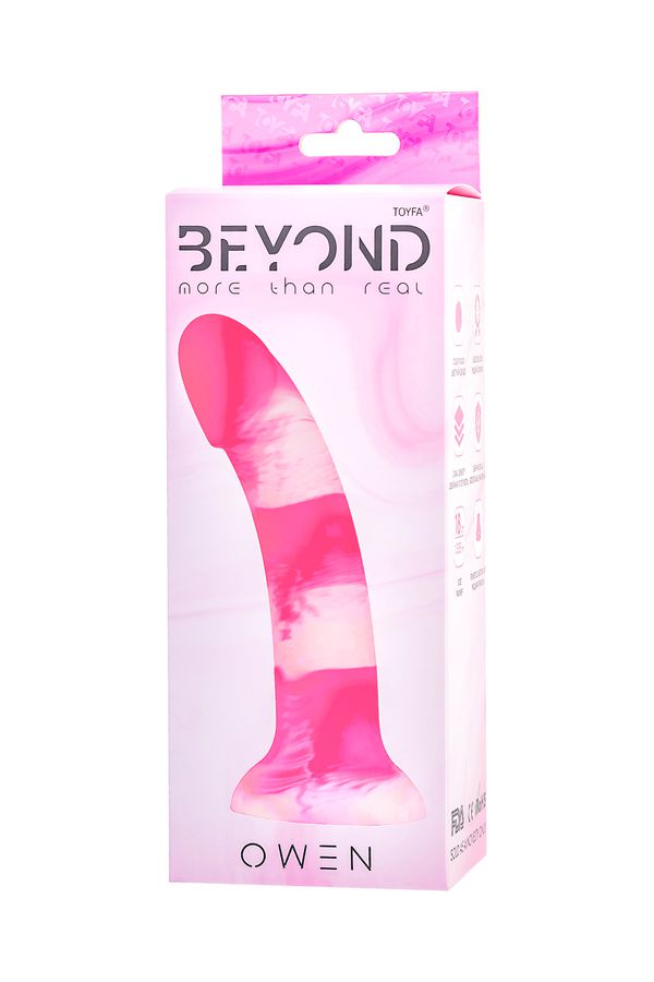 Фаллоимитатор Beyond by Toyfa, силикон, 15,5 см, Ø 3,5 см (различные цвета в ассортименте)