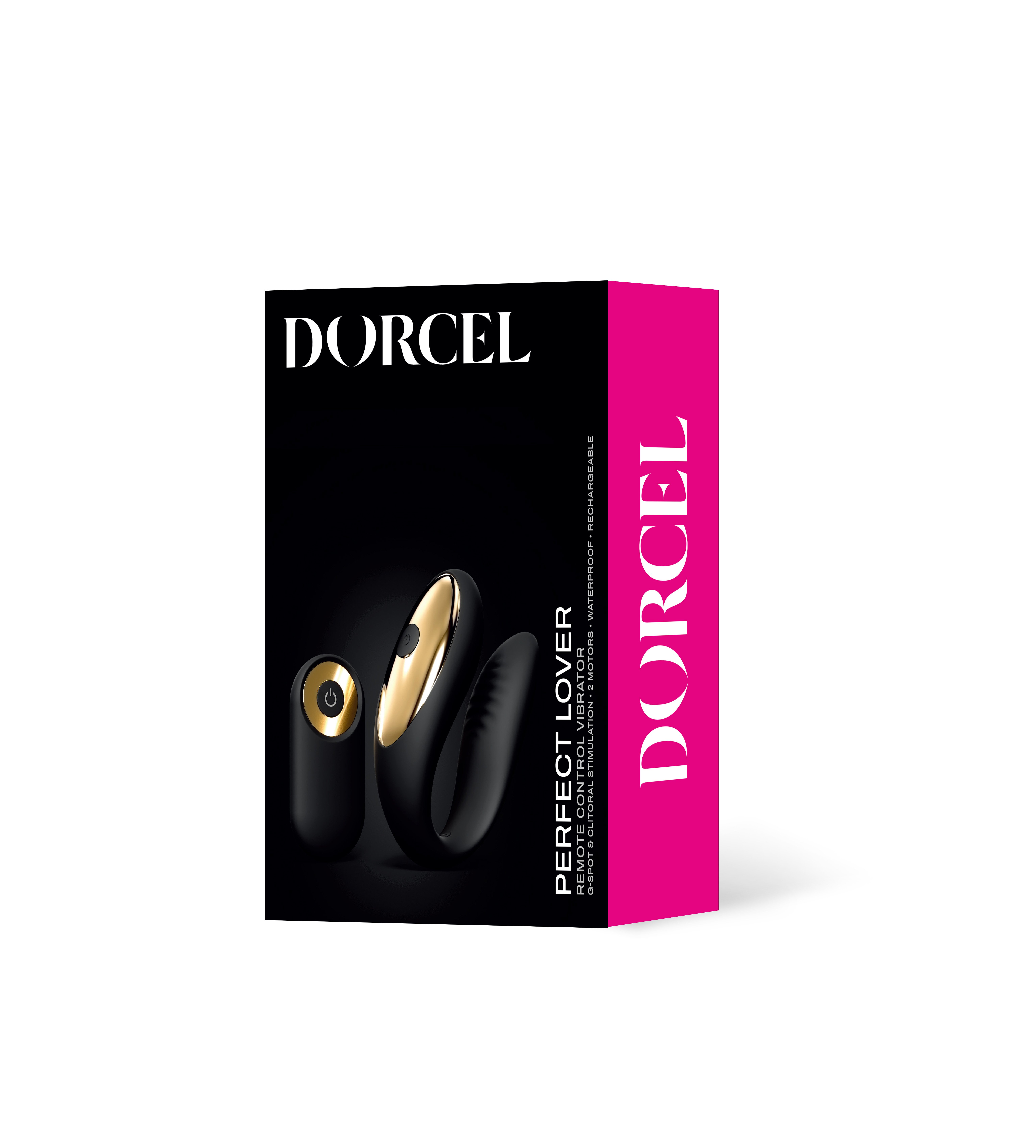 Вибратор для пар с пультом Dorcel Perfect lover, черный (арт. 6072370)