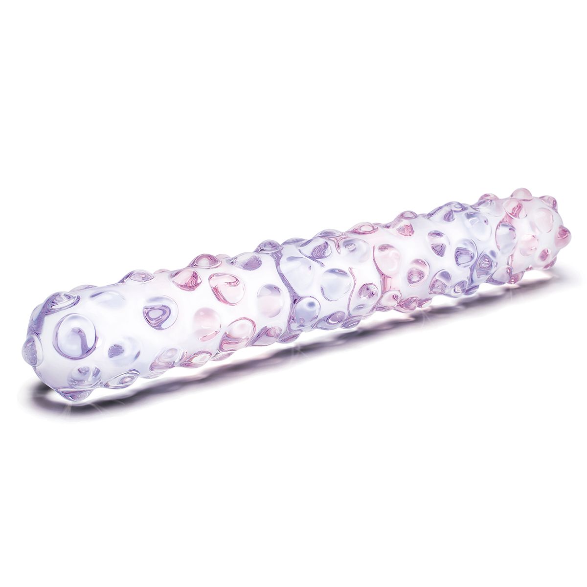 Фаллоимитатор с массажными точками 9" PURPLE ROSE