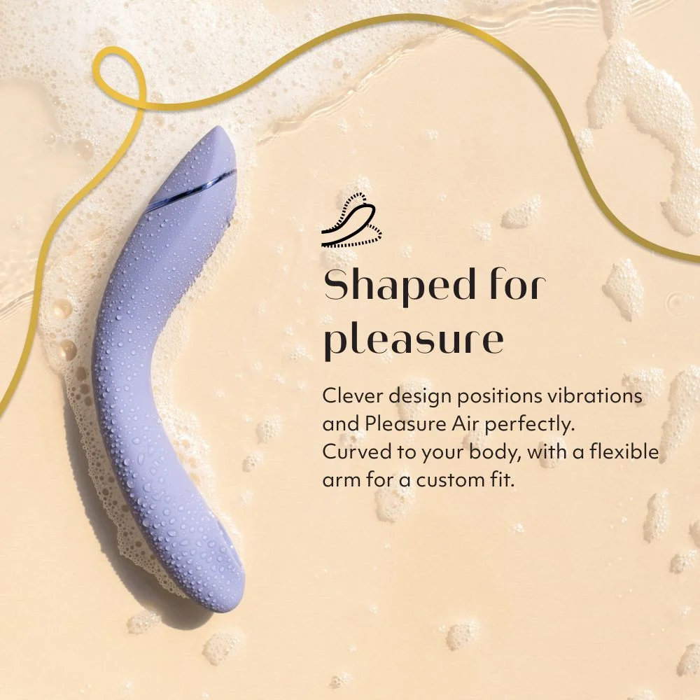Стимулятор G-точки Womanizer OG c технологией Pleasure Air и вибрацией сиреневый