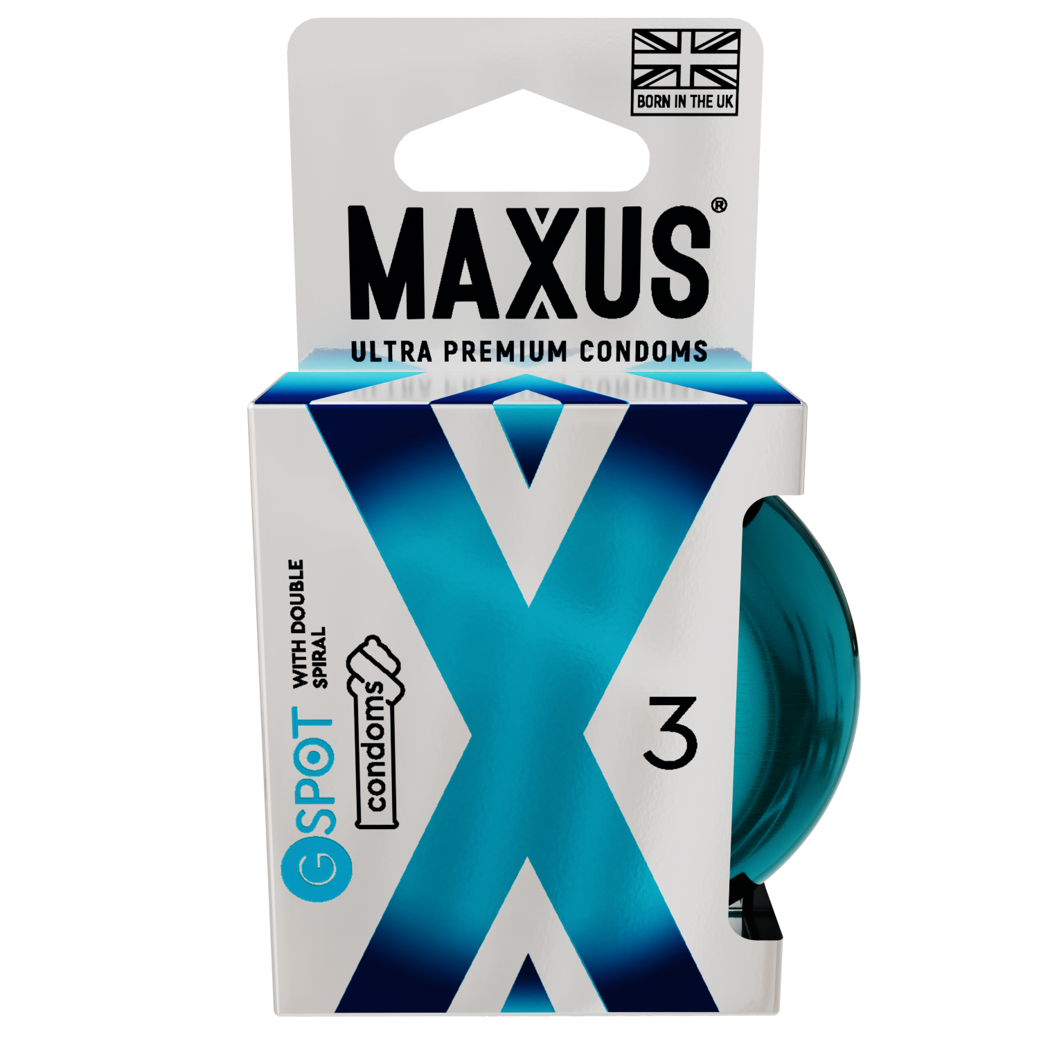 Презервативы MAXUS G spot, двойная спираль, 3 шт