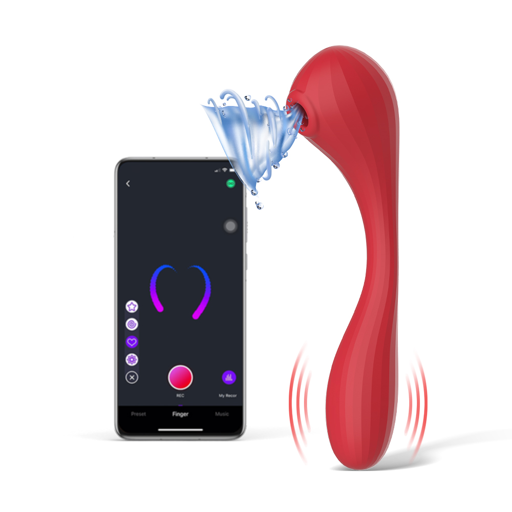 Вибратор Magic Motion Bobi, красный, 20,5 см, Ø 3,3 см (арт. 861160)