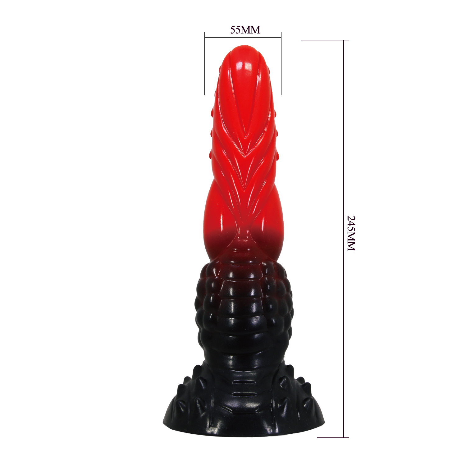 Силиконовый фаллоимитатор Fire Dragon BW-008147