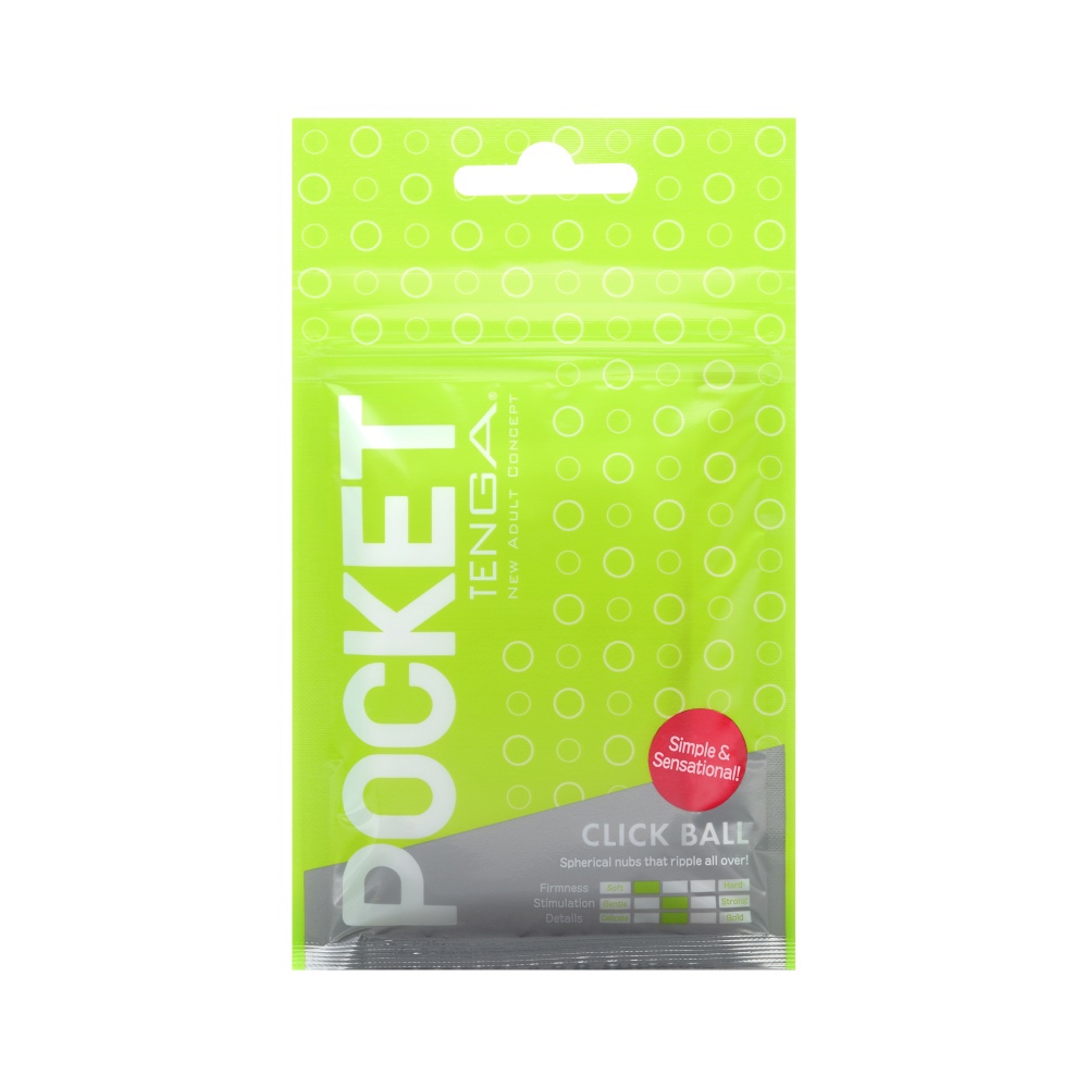 Мастурбатор Tenga Pocket Click Ball, 7,5 см, Ø 5,5 см (арт. POT-002)