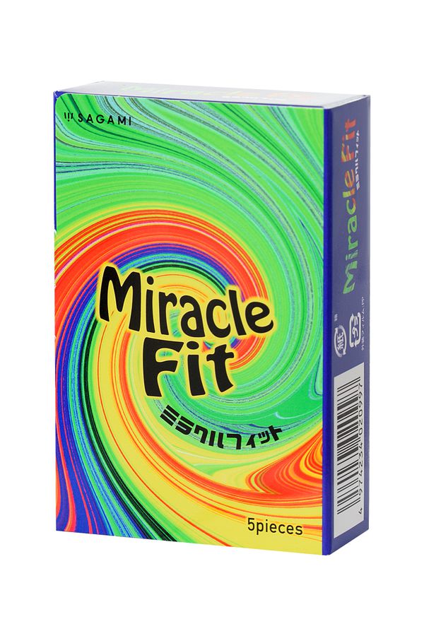 Презервативы Sagami Miracle Fit облегающие 5 шт.
