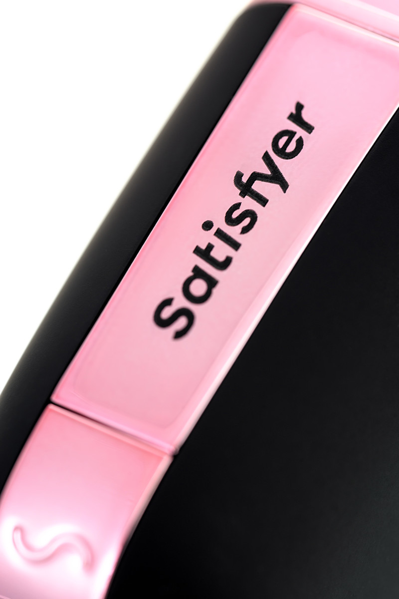 Вакуум-волновой бесконтактный стимулятор клитора Satisfyer Love Triangle, силикон, черный, 8,8 см (арт. J2018-57-1)