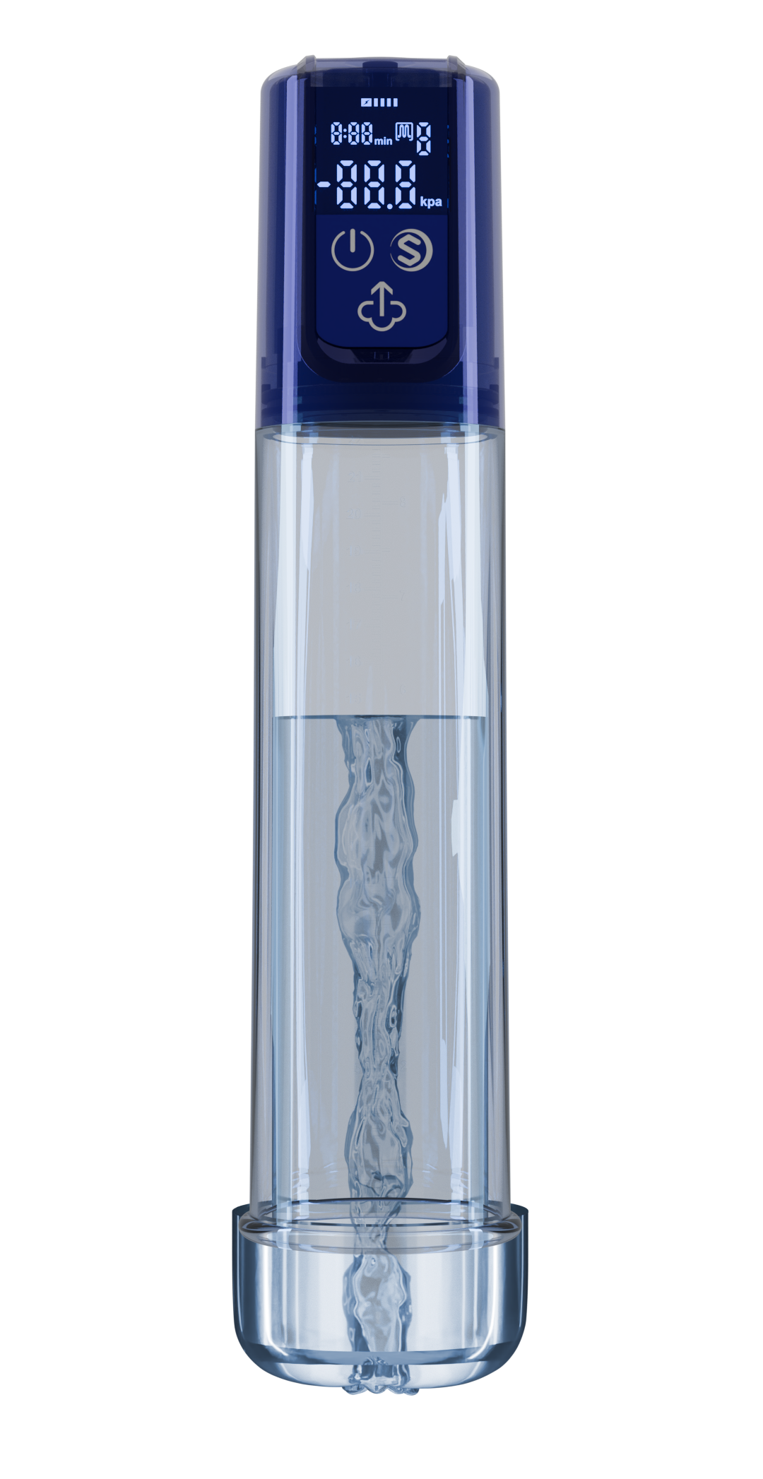 Вакуумная помпа Realov BATHFUN PRO AI Aqua Penis Pump ZD-65-KB