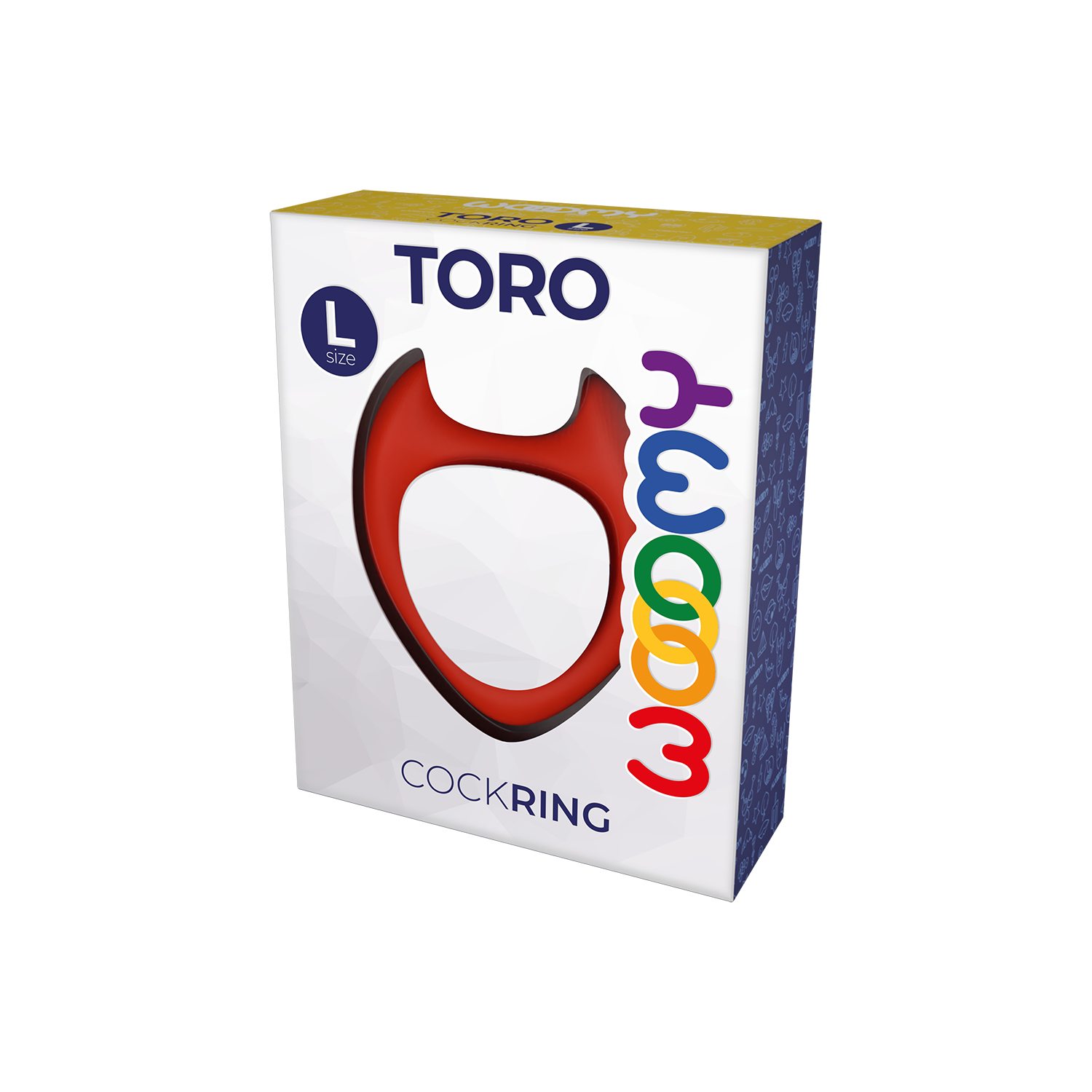 Эрекционное кольцо Toro L Red 33769AL