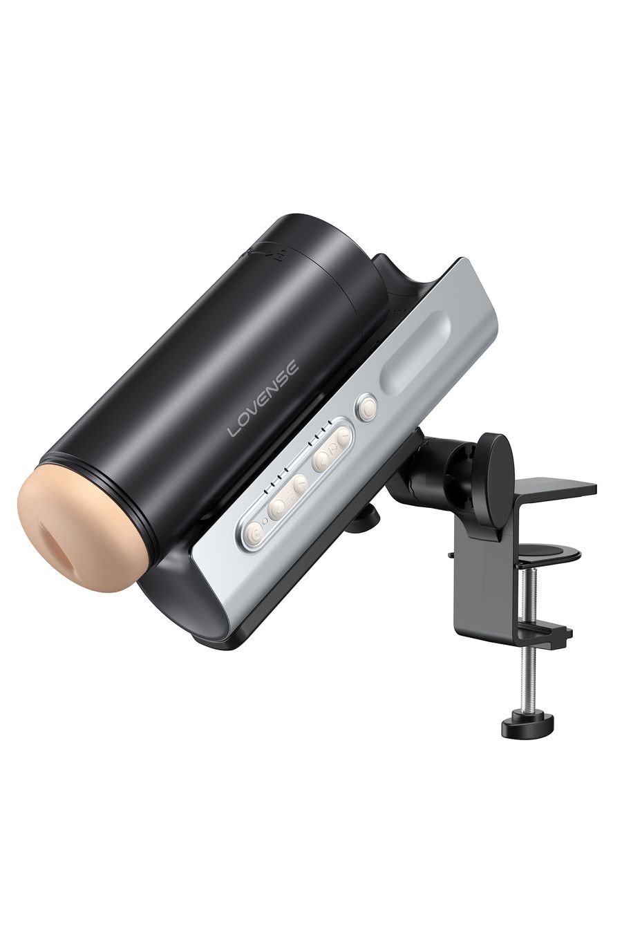 Вибромастурбатор нереалистичный LOVENSE Solace PRO, черный, 23,1 см (арт. LE-46)