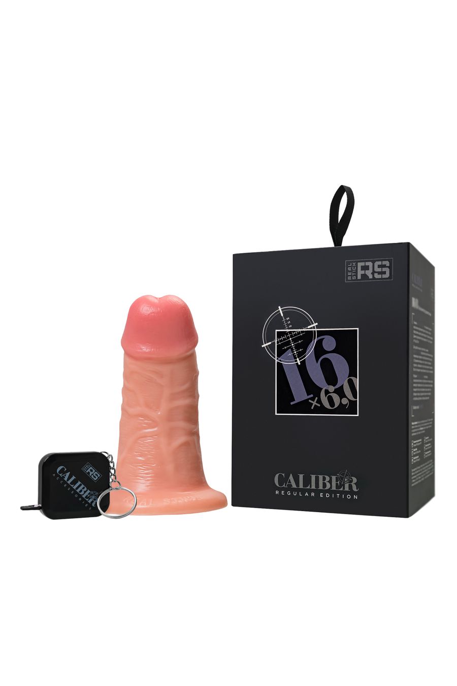 Фаллоимитатор реалистичный, RealStick CALIBER, 16 см, Ø6 (арт. 983008)