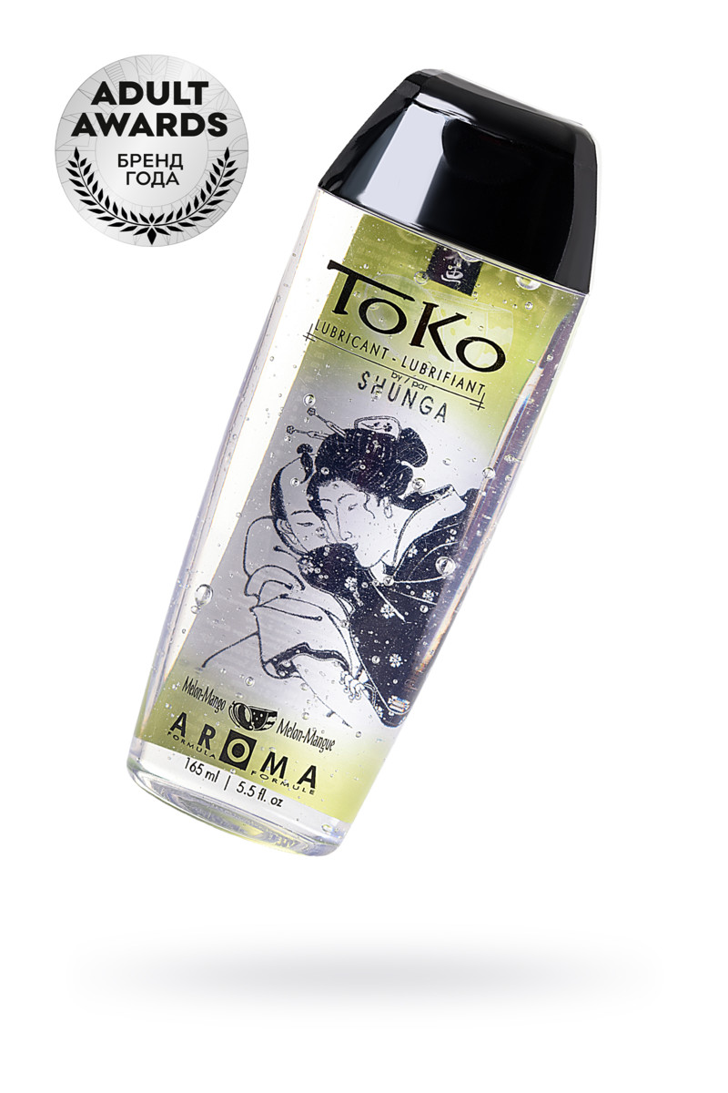 Лубрикант Shunga Toko Aroma на водной основе, дыня и манго, 165 мл (276403)