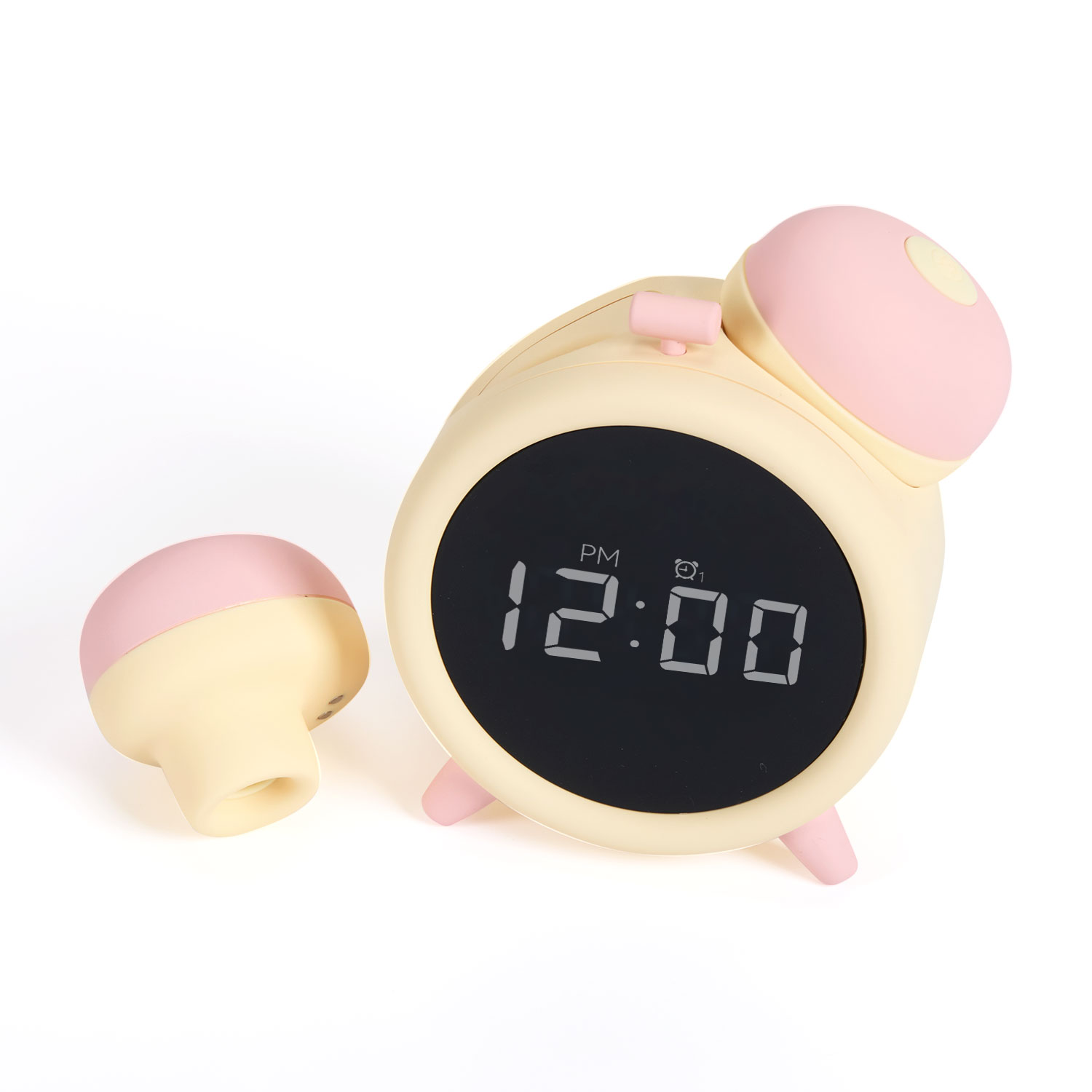 Умный стимулятор-будильник BeYourLover Naughty Clock с вакуумной стимуляцией и вибрацией (арт. VX617A)