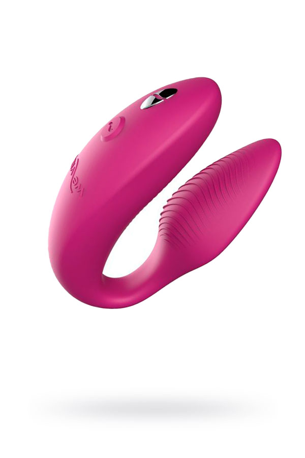 Вибратор для пар We-Vibe Sync 2, розовый, 7,7 см (арт. SNSY2SG7)