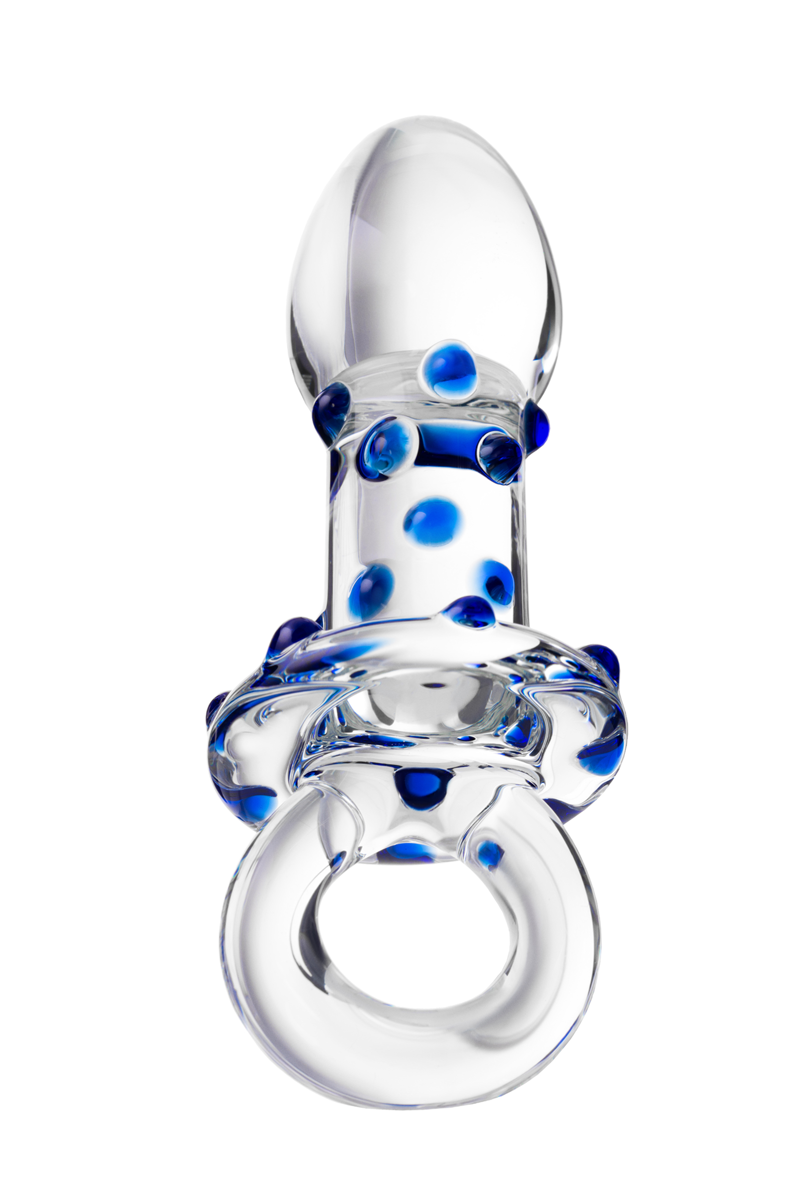 Анальная втулка Sexus Glass, стекло, прозрачная, 14 см, Ø 3,5 см (арт. 912064)