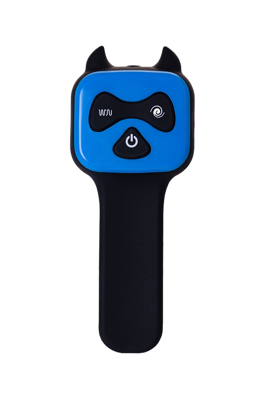 Стимулятор простаты Erotist Sixth с ротацией головки, силикон, черный, 14,5 см (арт. 541315)