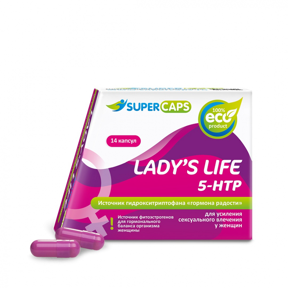 Средство возбуждающее для женщин Lady's Life, 14 капсул (арт. 150130) 