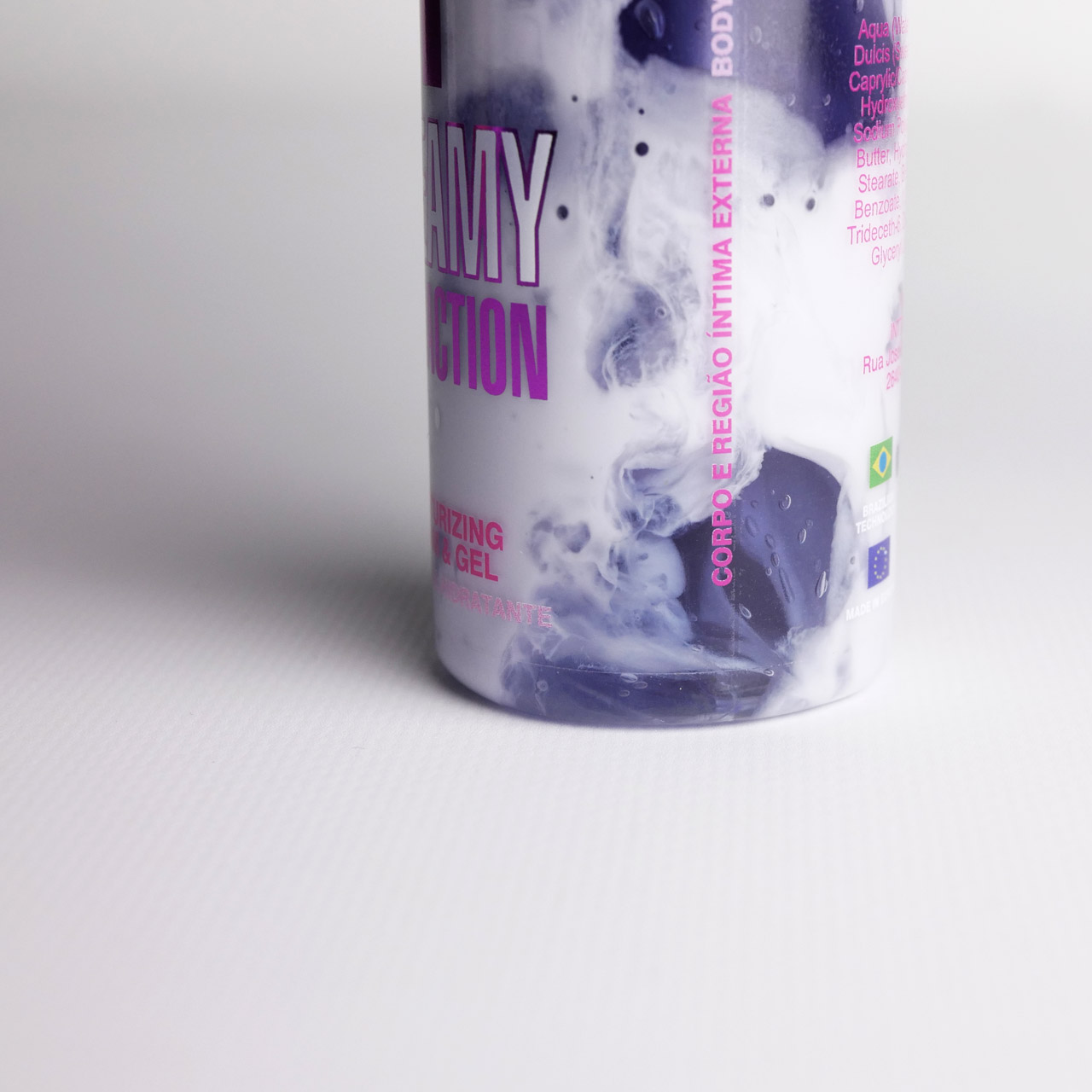 Увлажняющий крем-гель для тела, INTT CREAMY ATTRACTION BLACKBERRY, 100 мл