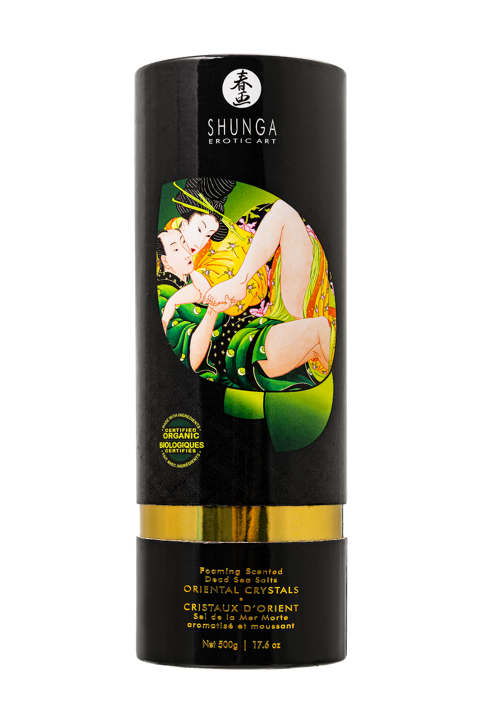 Соль мёртвого моря для ванны Shunga Oriental Crystals "Цветок лотоса" 500гр