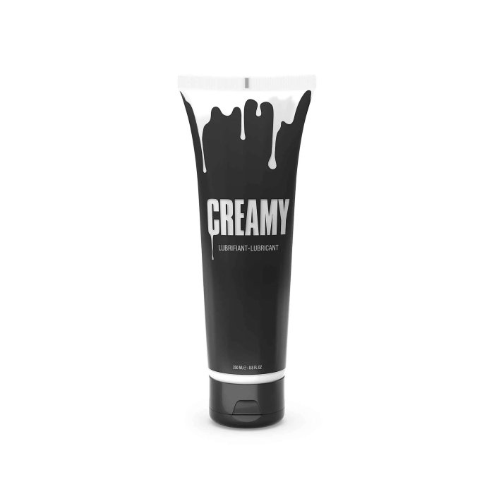 Лубрикант на водно-силиконовой основе Creamy с имитацией спермы