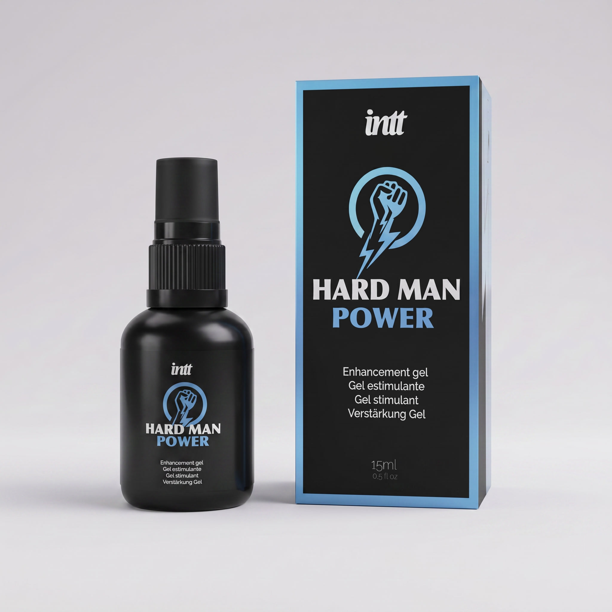 Массажный гель, INTT HARD MAN POWER, 15 мл