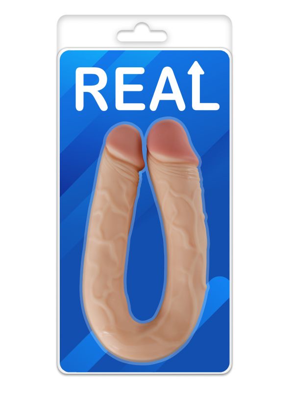 Двусторонний фаллоимитатор REAL