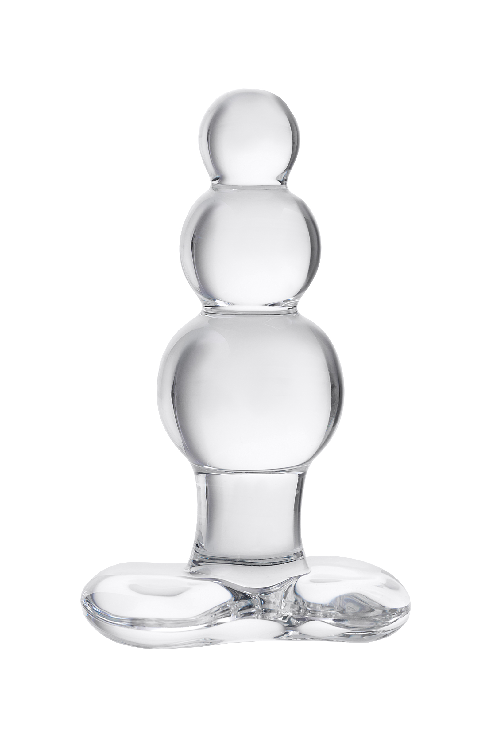 Анальная втулка Sexus Glass, стекло, прозрачная, 10,5 см, Ø 3,5 см (арт. 912178)