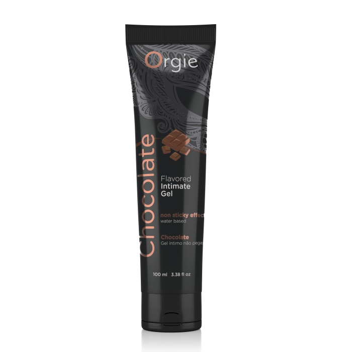 Съедобный интимный гель Orgie Lube Tube Chocolate, 100 мл (арт. 21128)