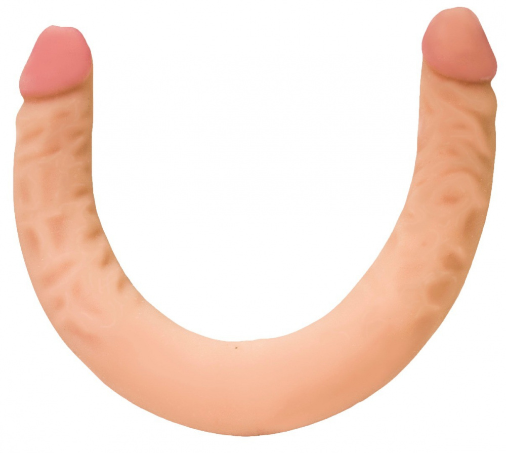 Фаллоимитатор двухсторонний, 43 см, Ø 3,6 см, киберкожа (арт. 937100)