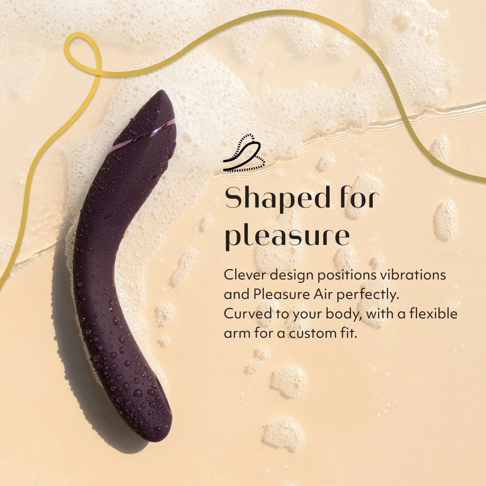Стимулятор G-точки Womanizer OG c технологией Pleasure Air и вибрацией фиолетовый