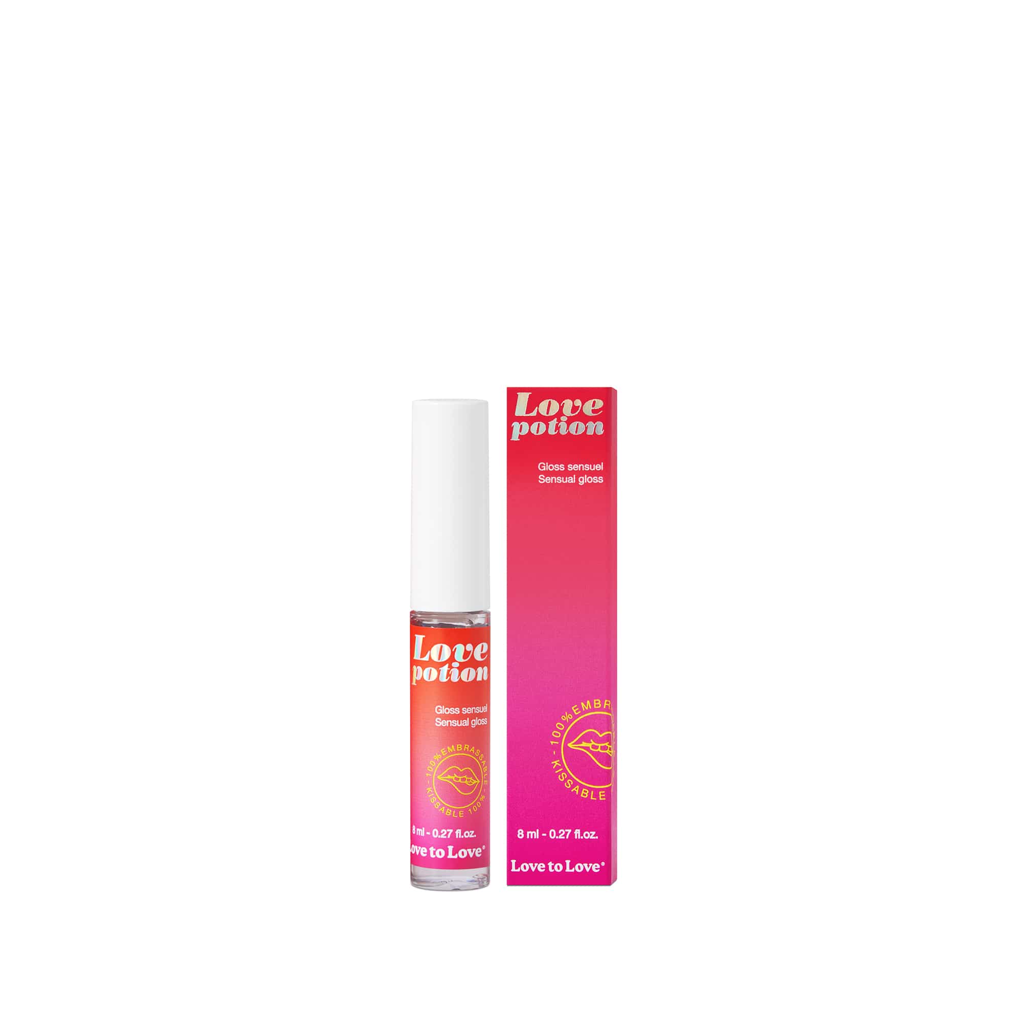 Возбуждающий блеск для губ Love to Love Love Potion - Gloss Sensuel - 8 мл.