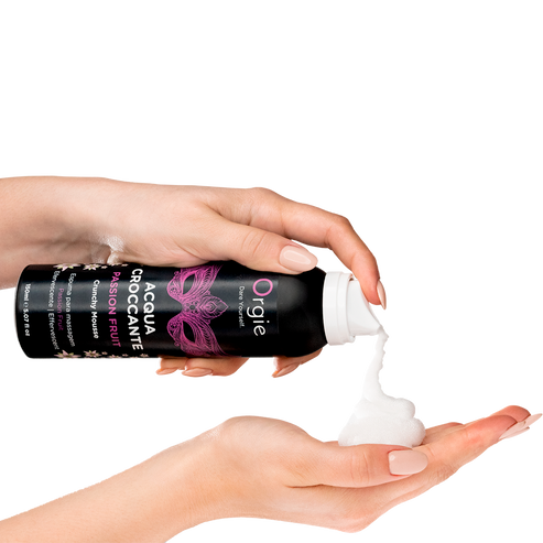 Хрустящая пенка для массажа Orgie Acqua Croccante Passion Fruit 150 мл