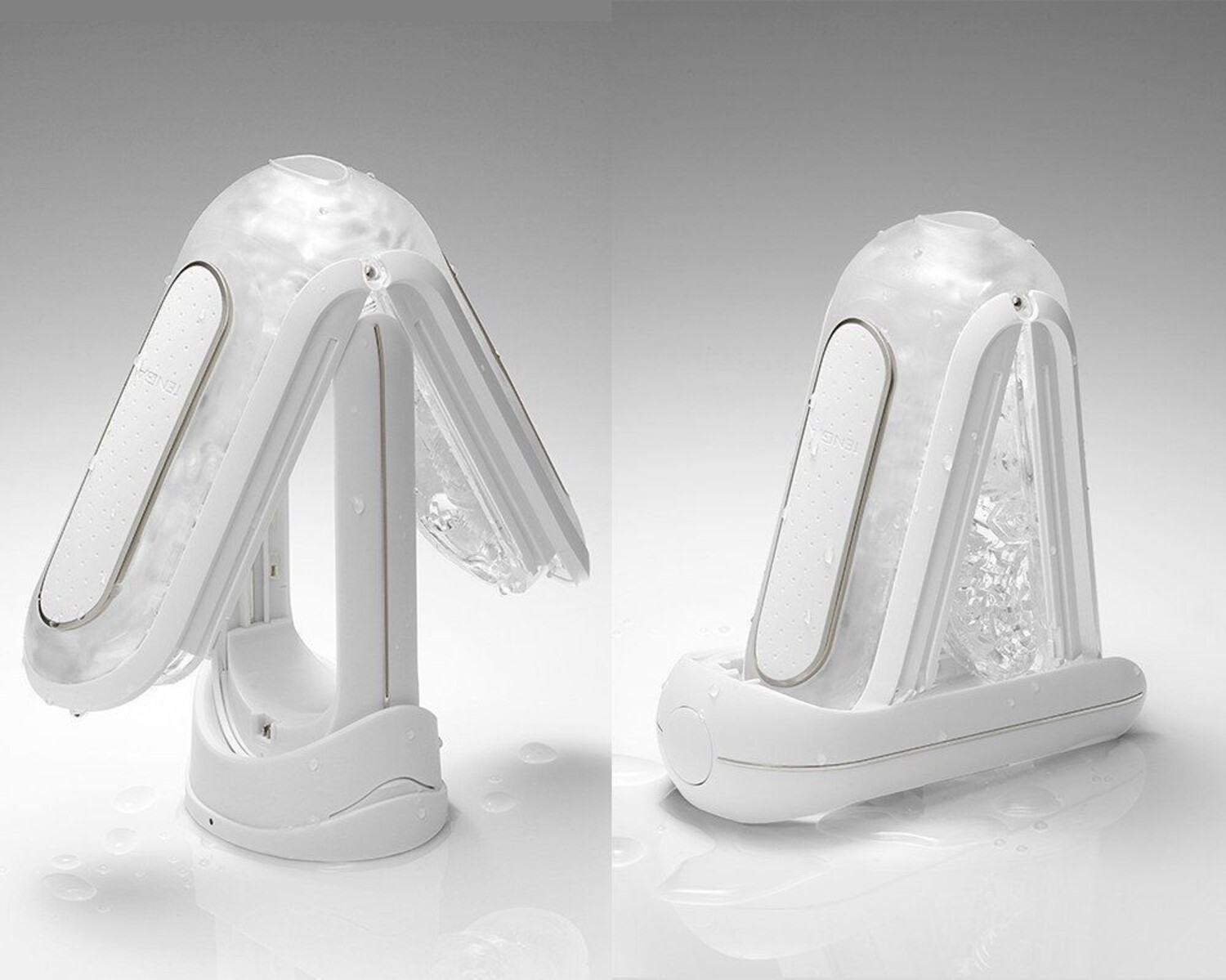 TENGA Мастурбатор Flip Zero с вибрацией белый
