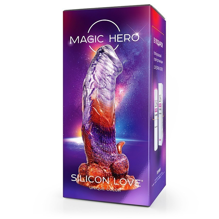 Фаллоимитатор Magic Hero, 24 см, Ø 5,8 см (арт. MH-13044)