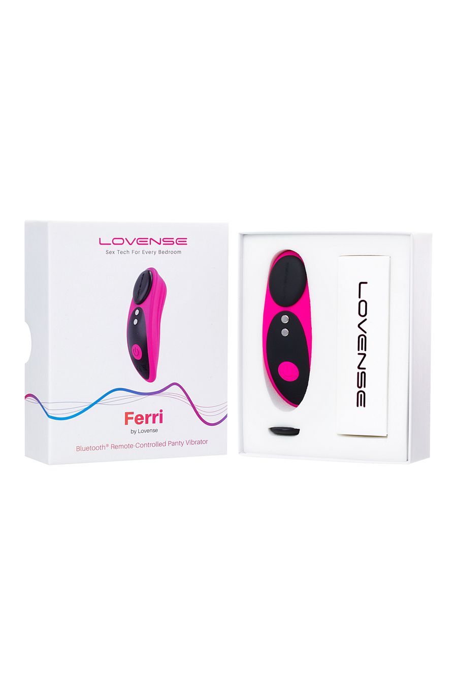 Вибростимулятор клитора в трусики LOVENSE Ferri, розовый, 7,4 см (арт. LE-09)