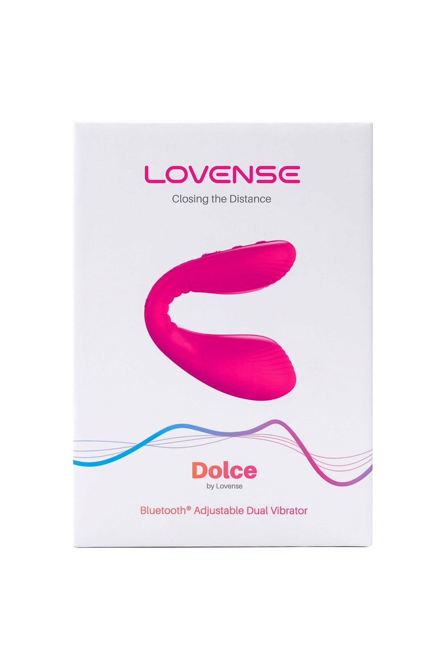 Многофункциональный стимулятор для пар LOVENSE Quake (Dolce), силикон, розовый, 20 см