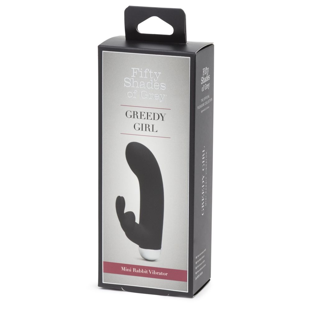 Вибратор Fifty Shades of Grey Greedy Girl mini черный, 14 см. (арт. 74951) 