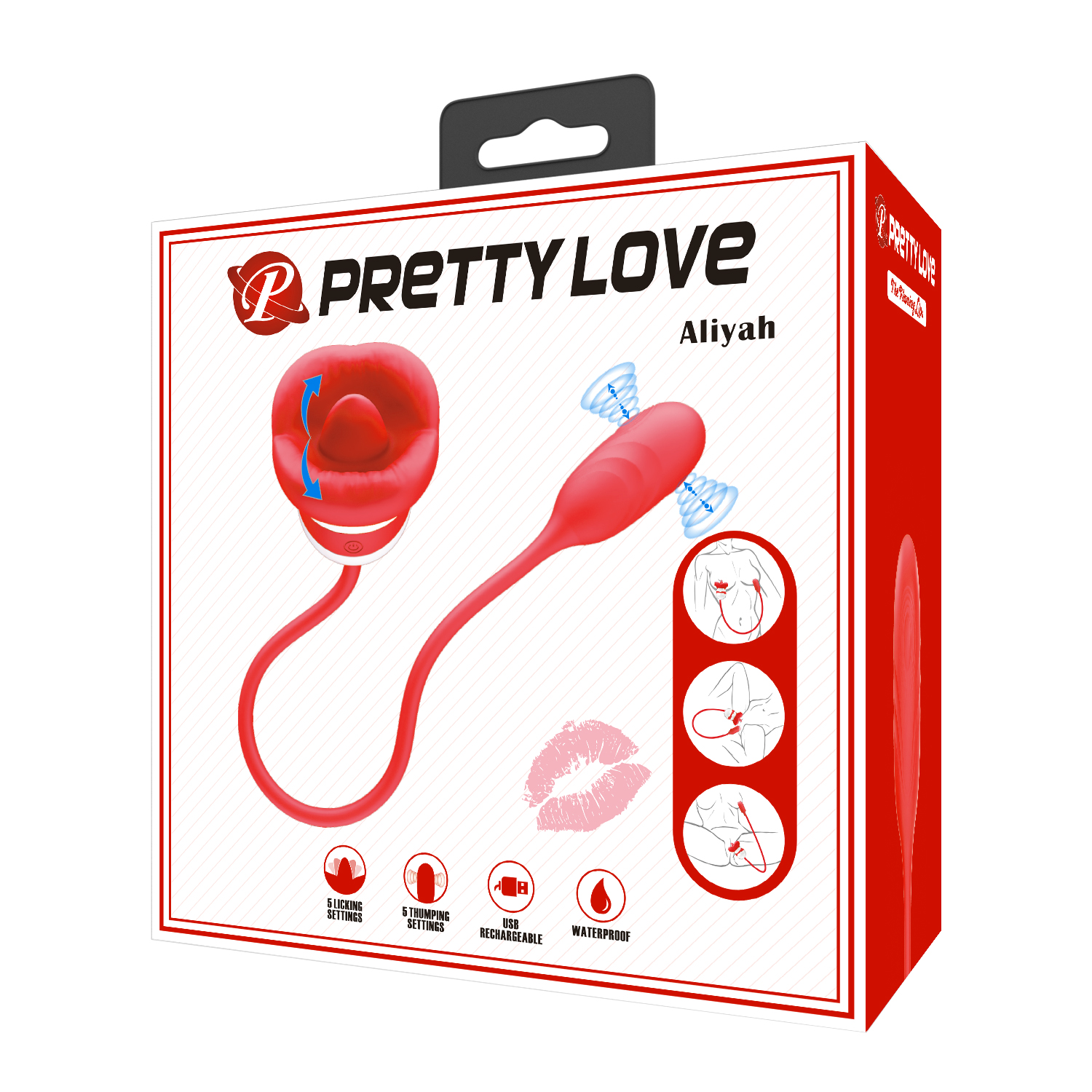 Виброяицо Pretty Love Aliyah BI-300078