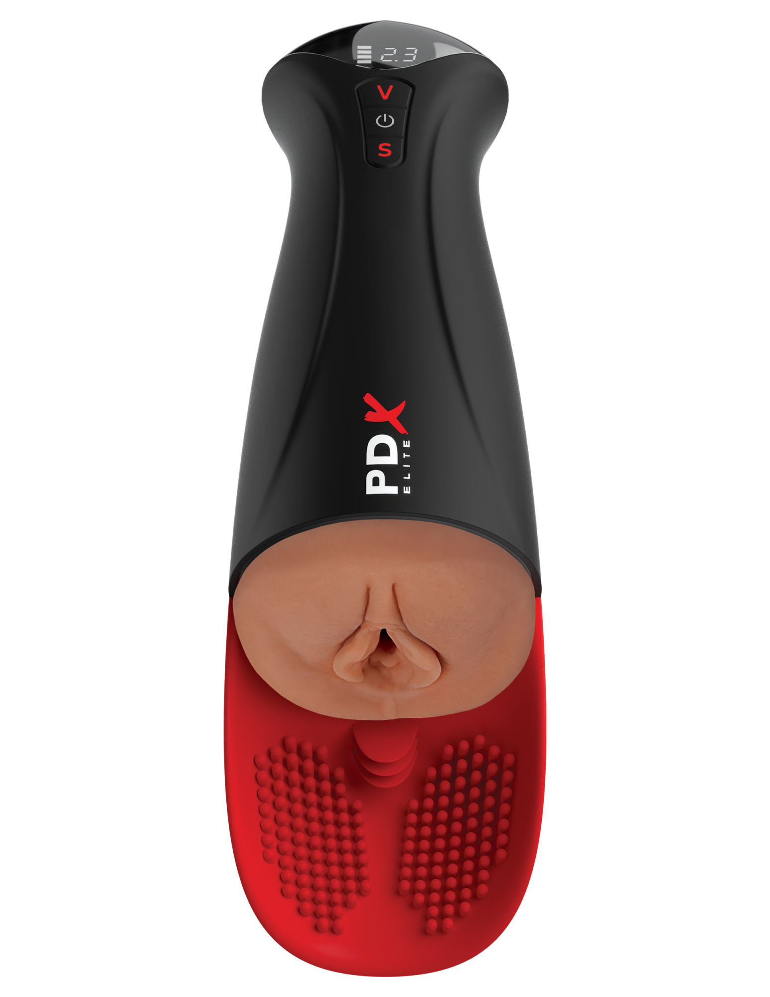 Мастурбатор в колбе с вибрацией Fuck-O-Matic Pro XL Pipedream RD55229PD