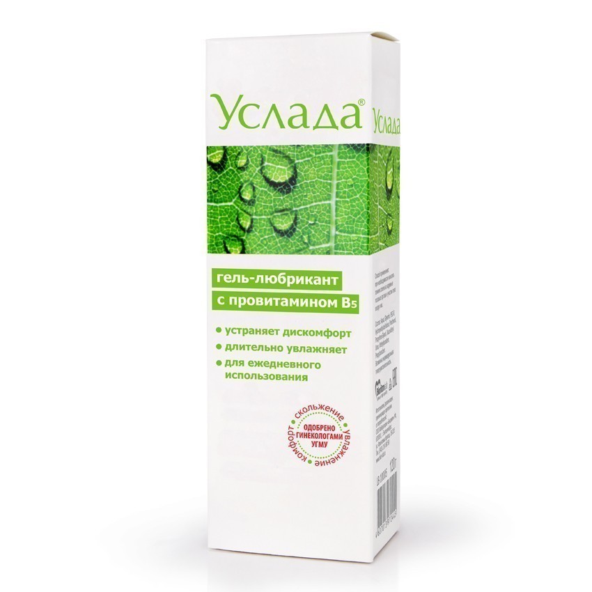 Гель-лубрикант «Услада» с провитамином B5, 120 Г (арт. 10005)
